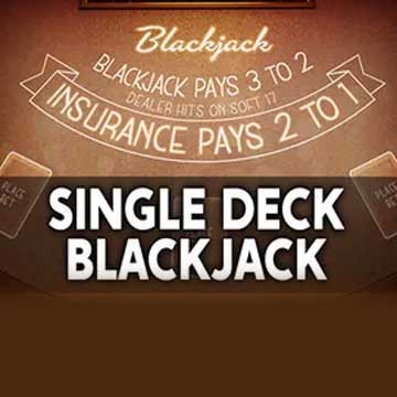 Single Deck Blackjack